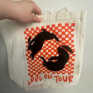 Harry styles love on tour, 2021 tote bag